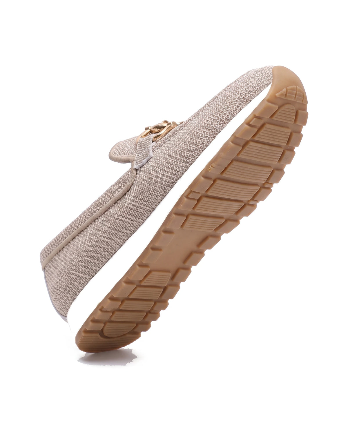 Women's Knit Platform Loafers - Teodora - Detail Outsole