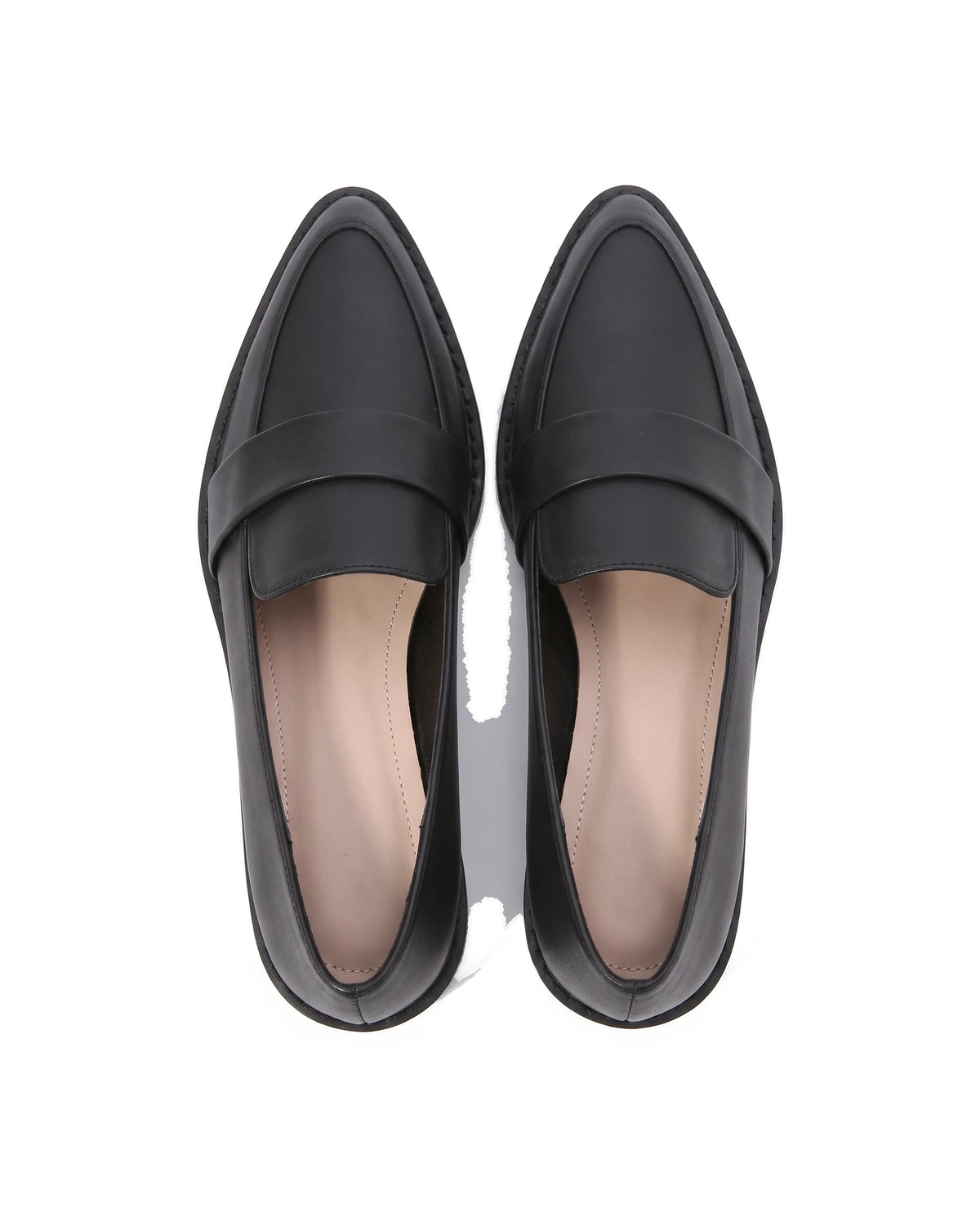 Women's Pointed-Toe Loafers - Giacinta - Top View