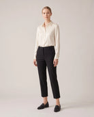 Women's Pointed-Toe Loafers - Giacinta - Model Full Look