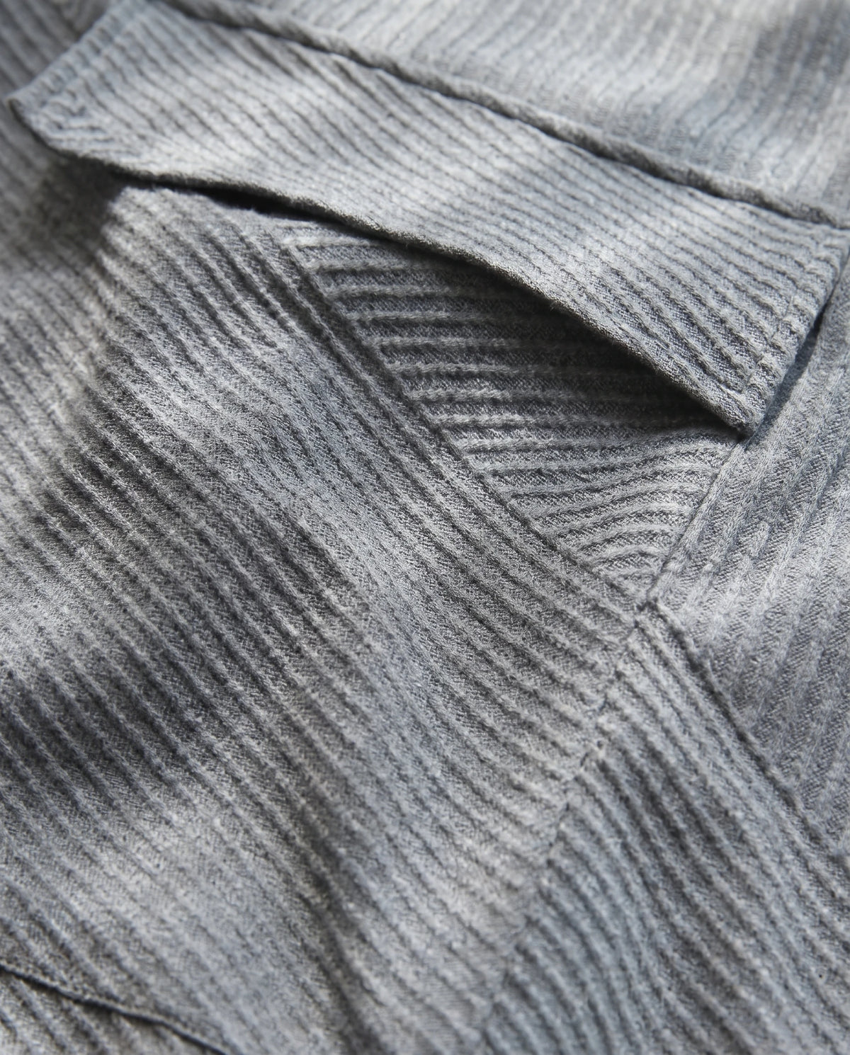 Women's Ribbed Turtleneck A-Line Maxi Dress - Thalia - Patch Pocket Detail