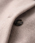 Women's Stand-Collar Short Coat - Victoria - Detail Fabric Texture