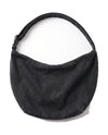 Women's Washed Canvas Hobo Bag - Colette - Black