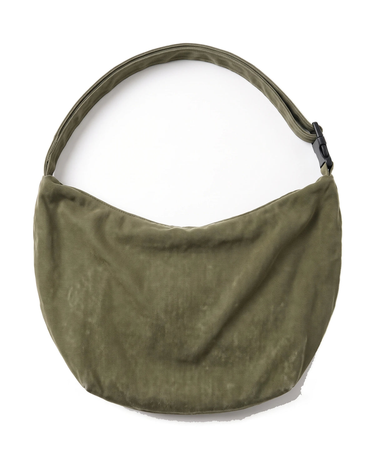 Women's Washed Canvas Hobo Bag - Colette - Olive Green Back View