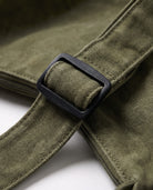Women's Washed Canvas Hobo Bag - Colette - Adjustable Strap Buckle Detail