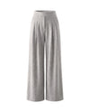 Women's Wide-Leg Culottes - Salomea - Dark Gray