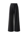 Women's Wide-Leg Culottes - Salomea - Black