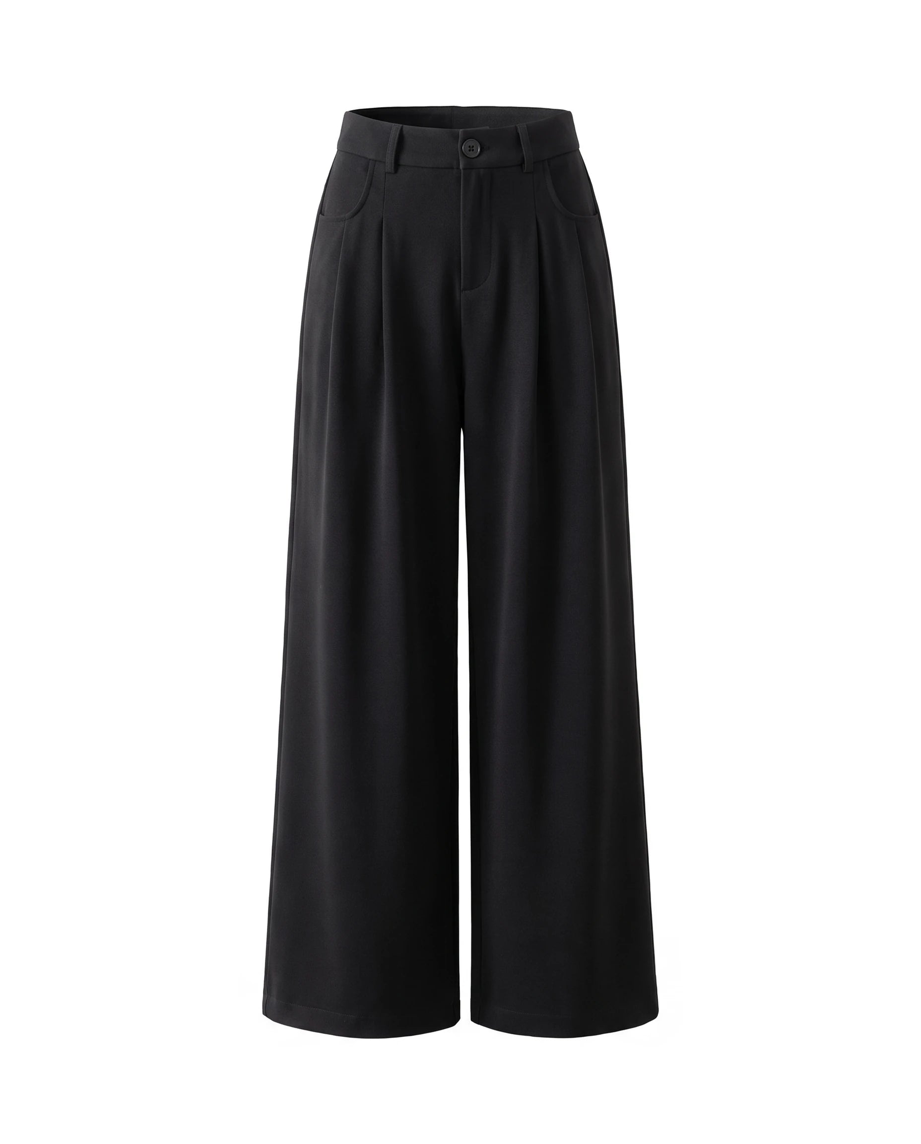 Women's Wide-Leg Pants - Serena - Black