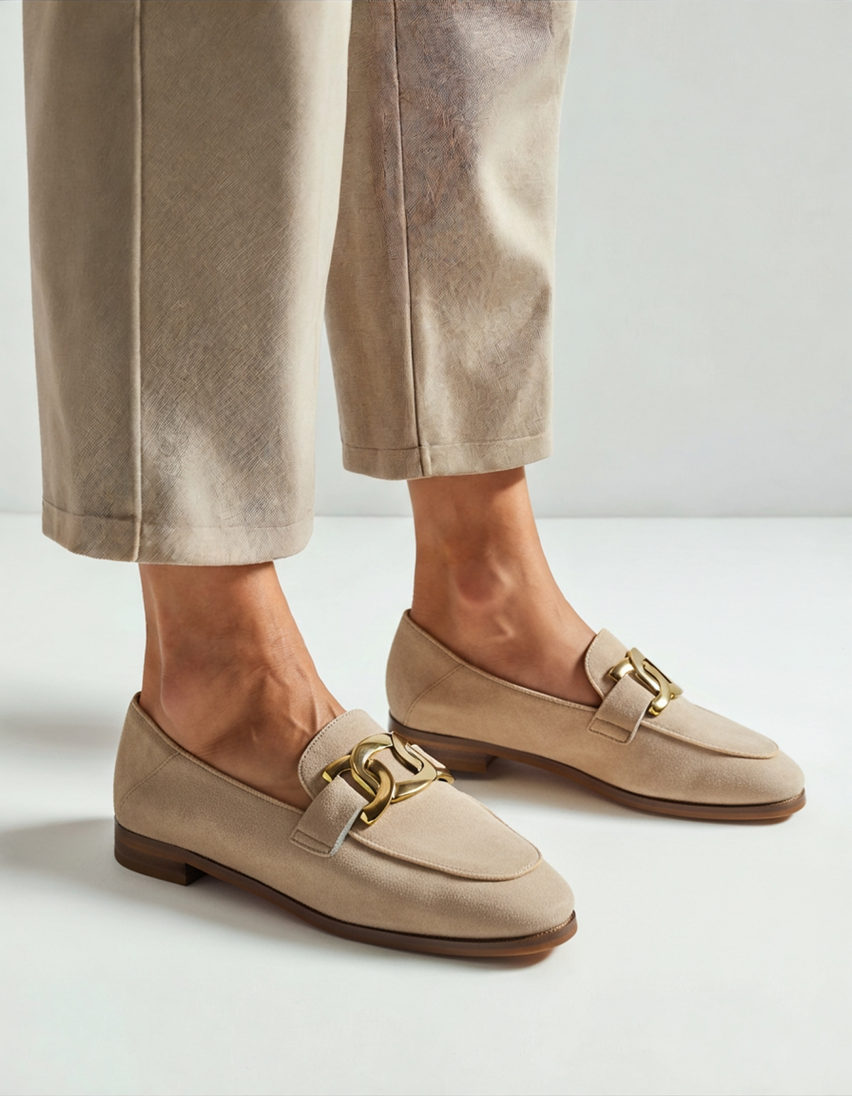 Women's Suede Loafers - Duchess