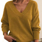 Women's Pleated V-Neck Blouse - Zenobia
