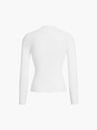 Women's Slim-Fit Ribbed Mock-Neck Top - Dallas