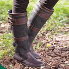 Women's Buckle Knee-High Boots - Mariela