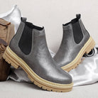 Men's Leather Lug-Sole Chelsea Boots - Guy