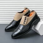 Men's Leather Cap-Toe Dress Shoes - Roderick