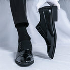 Men's Leather Cap-Toe Dress Shoes - Roderick