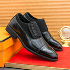 Men's Leather Cap-Toe Dress Shoes - Roderick