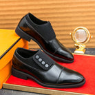 Men's Leather Cap-Toe Dress Shoes - Roderick
