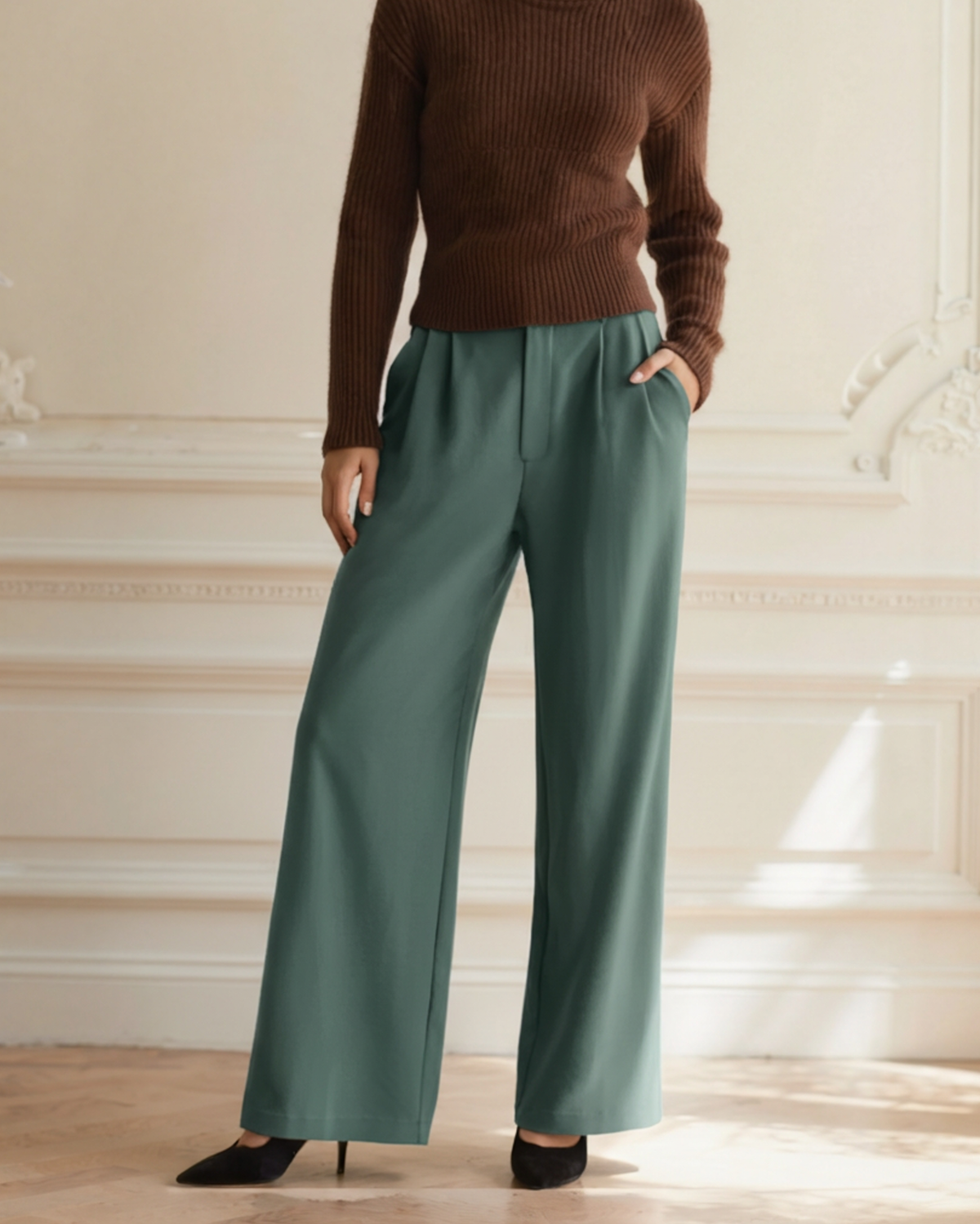 Women's Wide-Leg Pants - Serena