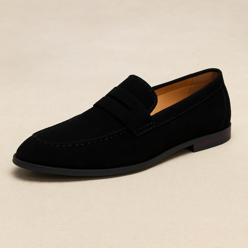 Men's Suede Penny Loafers - Albert