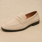 Men's Suede Penny Loafers - Albert