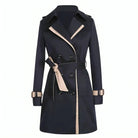 Women's Double-Breasted Belted Trench Coat - Bridget