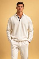 Men's Long-Sleeve Knit Polo Shirt - Ives