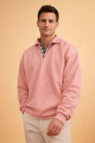 Men's Long-Sleeve Knit Polo Shirt - Ives