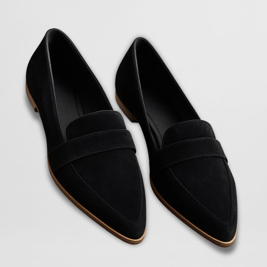 Women's Pointed-Toe Penny Loafers - Giacinta