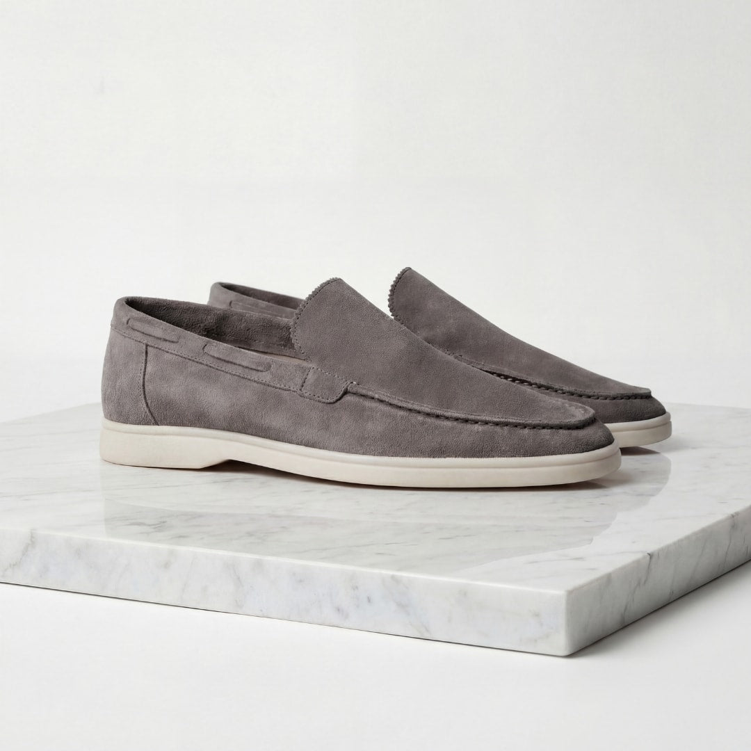 Men's Suede Slip-On Loafers - Douglas