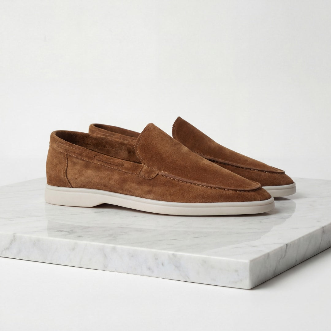 Men's Suede Slip-On Loafers - Douglas