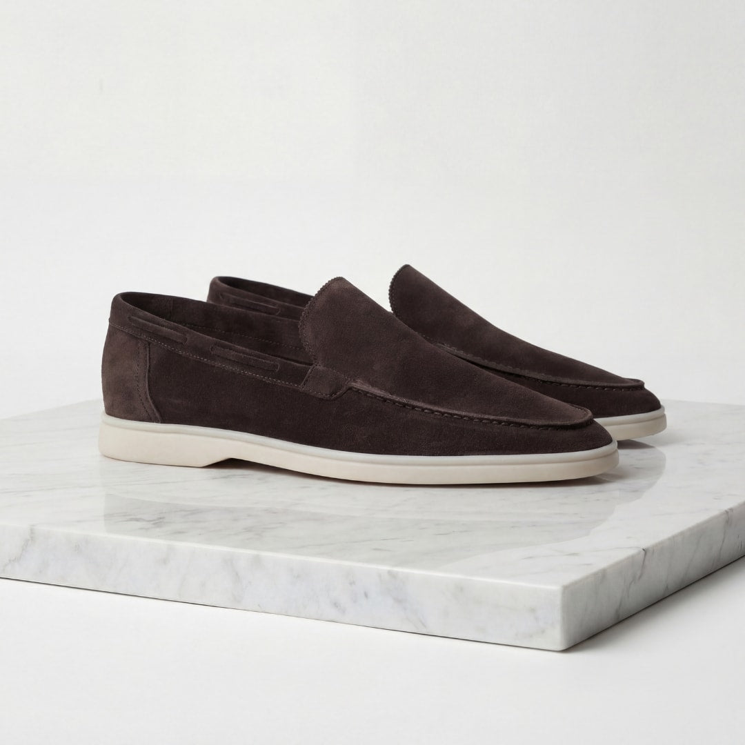 Men's Suede Slip-On Loafers - Douglas