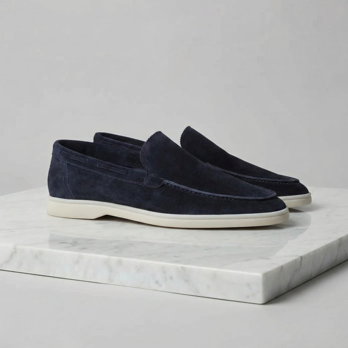 Men's Suede Slip-On Loafers - Douglas