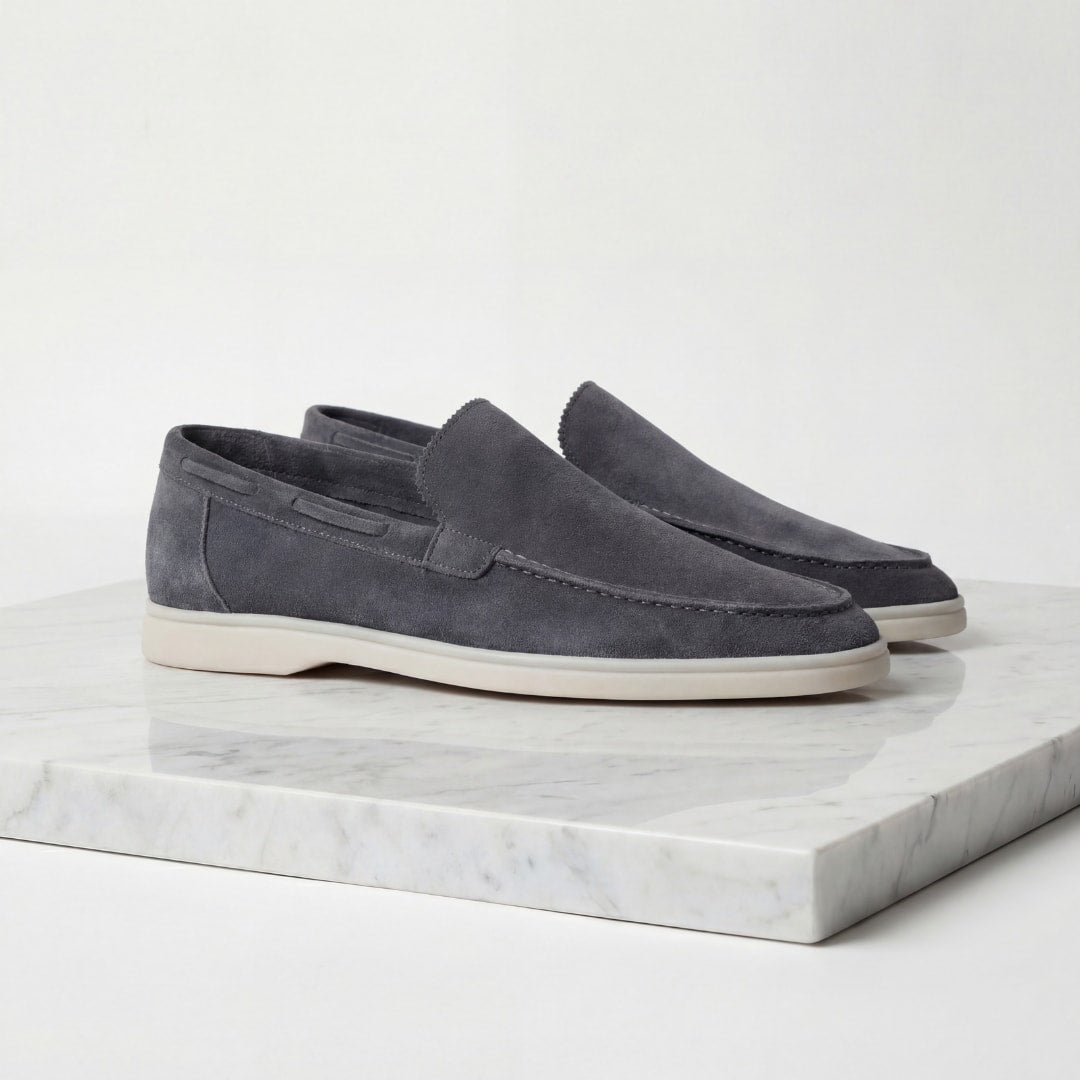 Men's Suede Slip-On Loafers - Douglas