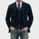 Men's Corduroy Blazer and Vest Set - Dillon