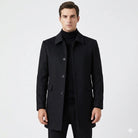 Men's Wool-Blend Overcoat - Finnian