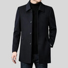 Men's Wool-Blend Overcoat - Finnian