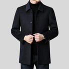 Men's Wool-Blend Overcoat - Finnian