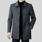 Men's Wool-Blend Overcoat - Finnian