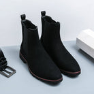 Men's Suede Lug-Sole Chelsea Boots - Braden