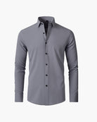 Men's Long-Sleeve Cotton Dress Shirt - Parkview