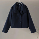 Women's Wool-Blend Stand-Collar Peacoat - Victoria