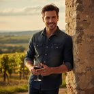 Men's Stretch Denim Shirt - Jake
