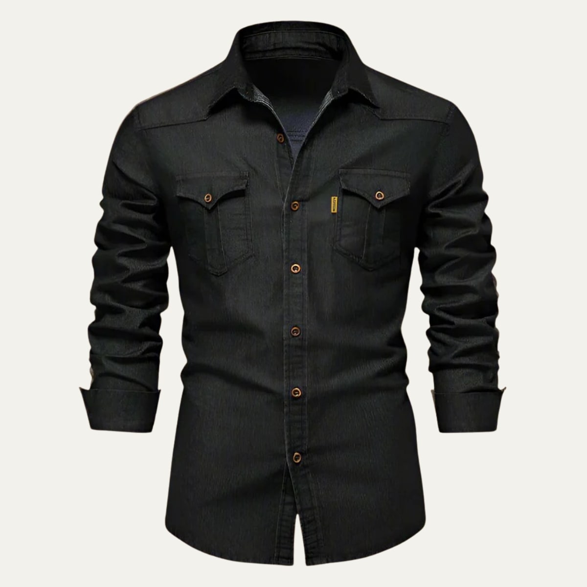 Men's Stretch Denim Shirt - Jake
