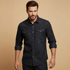 Men's Stretch Denim Shirt - Jake