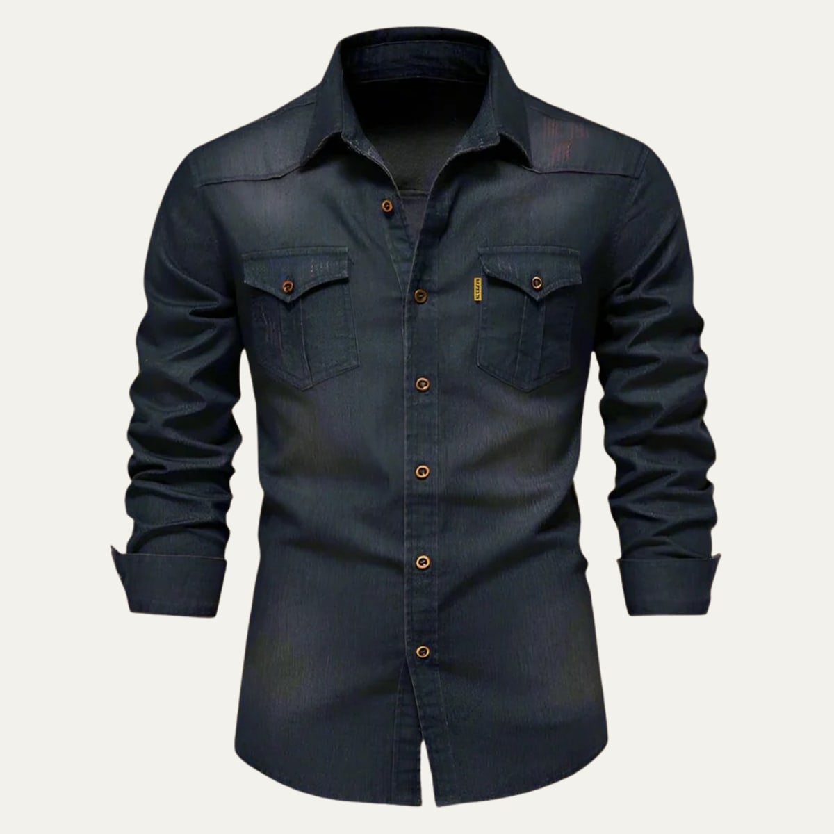 Men's Stretch Denim Shirt - Jake