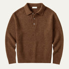 Men's Long-Sleeve Knit Polo Sweater - Javier