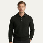 Men's Long-Sleeve Knit Polo Sweater - Javier