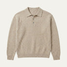 Men's Long-Sleeve Knit Polo Sweater - Javier