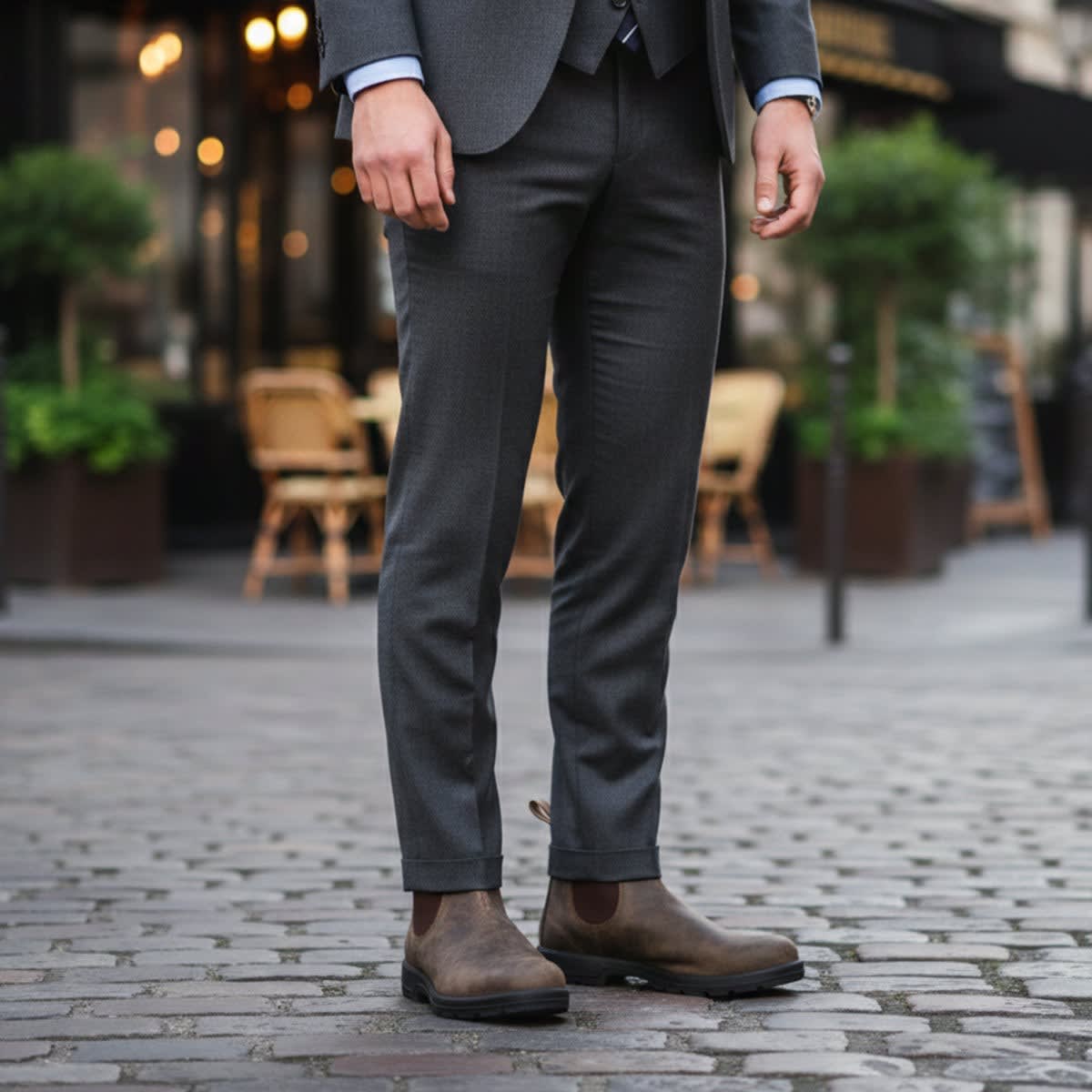 Men's Leather Chelsea Boots - Jayce