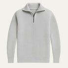 Men's Merino Wool Quarter-Zip Sweater - Horace