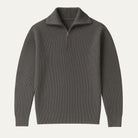 Men's Merino Wool Quarter-Zip Sweater - Horace